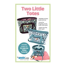 by Annie Two Little Totes Pattern PBA314