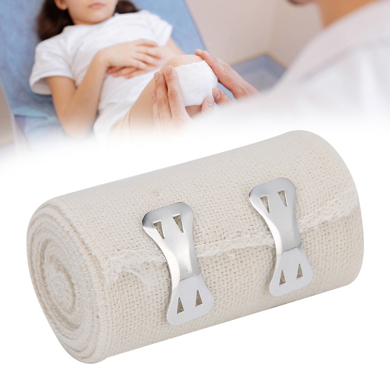 12 Roll 75 x 4500mm Gauze Skin Friendly Bandage Elastic