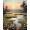 Paint by Numbers Kit for Adults Beginner, Countryside Sunset Adult