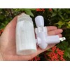 GAF TREASURES Selenite Iceberg Night Light, Selenite Crystal Nightlight Plugin,