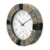 Acctim 22427 Bowfell Slate Effect Indoor/Outdoor Wall Clock