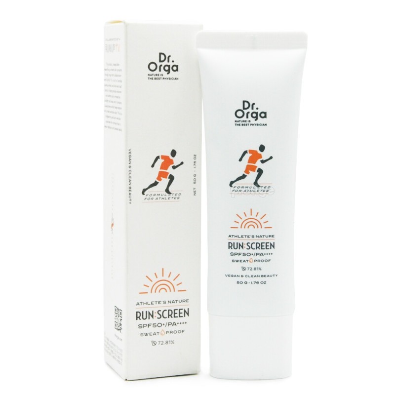 Dr. Olga Athletes Nature Run Screen 50g - Runner's Sunscreen