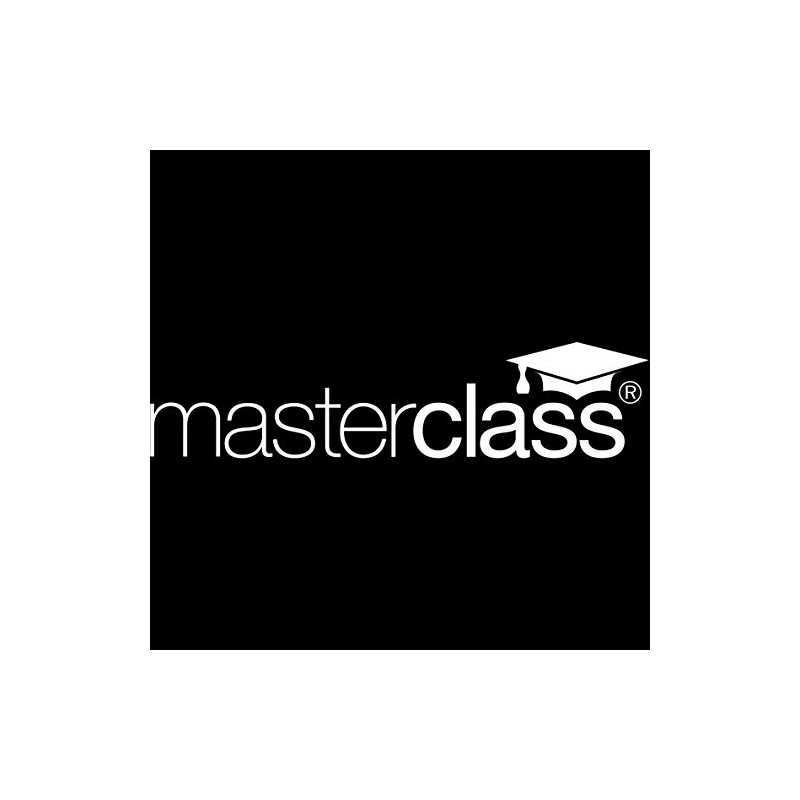 MasterClass Stainless Steel Lemon Squeezer, Orange Squeezer with Wide Handles