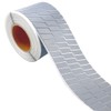 High Visibility Silver Reflective Heat Transfer Vinyl Iron On Tape