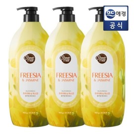(Shower Mate) Shower Mate Yellow Flower Perfume Body Wash 900g x 3 / (샤워메이트)샤워메이트 옐로우 플라워 퍼퓸 바디워시 900g x 3개