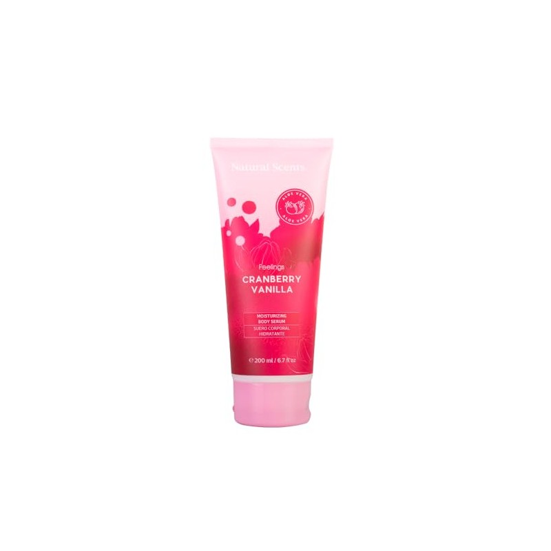 Natural Scents Suero Corporal Cranberry Vanilla 200 ml - Feelings