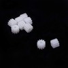 Othmro Plastic Gears, 11 Teeth Motor Gears Model 112A, Plastic