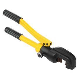 PROYONGOO Rebar Cutter, 8 Ton Rebar Bender and Cutter, Yellow Hydraulic Rebar Cutter Tool with Portable Toolbox Hydraulic Bolt Cutters