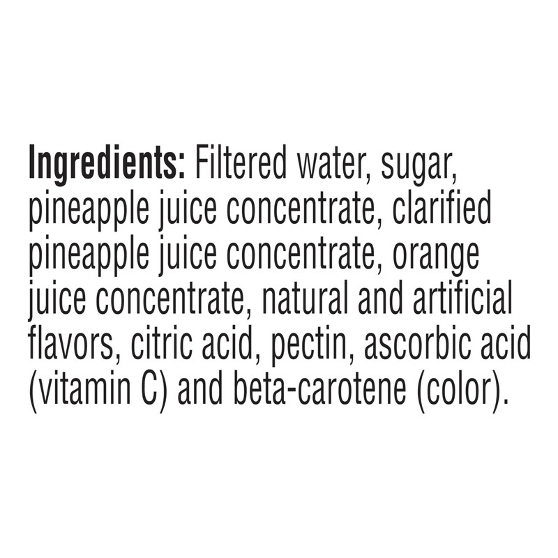 Tropicana Juice Drink, 15.2 Bottles, Pineapple Orange, 15.2 Oz (Pack