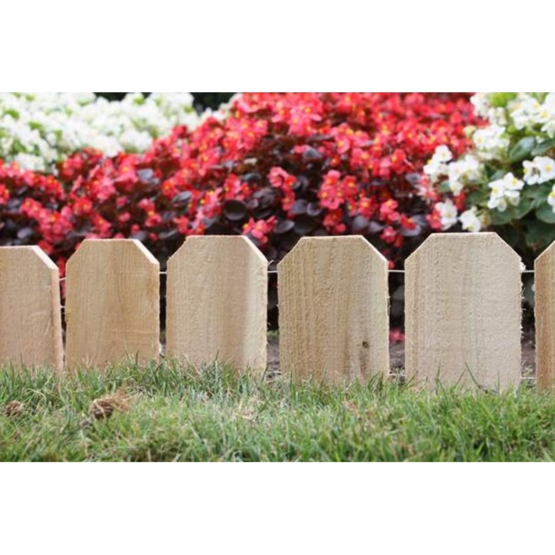 Greenes Fence 10 ft. Cedar Lawn Edging (6-Pack, 60 ft.