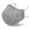 Honeywell Safety Light Gray Dual Layer Face Cover with 8