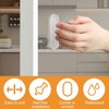 MOROBOR Clear PU Self-Adhesive Pulls, 8 Pcs Recessed Finger Pulls