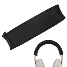1PCS Headphone Covers Black Universal Head Phones Covers Fabric Headphone Protection Zippered Replacement Cover Generally Suitable for Various Models Compatible with Sony or Other Brand Headphones