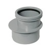 FLOPLAST 110mm Soil Pipe 110x82 Reducer - Grey