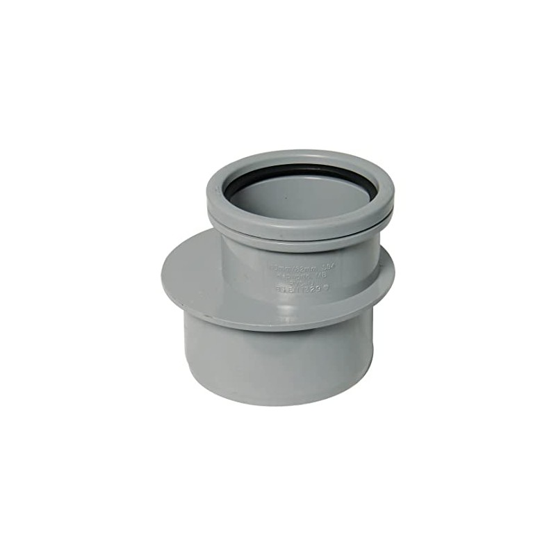 FLOPLAST 110mm Soil Pipe 110x82 Reducer - Grey