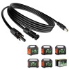 Fullecty 16.5FT Solar Extension Cable 8mm Plug for Jackery/BLUETT