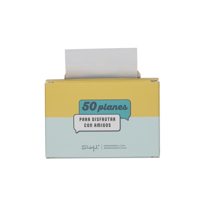 Mr. Wonderful Box, cardboard, colourful, Estándar
