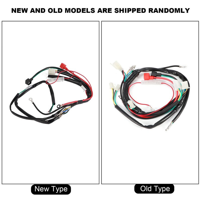 Electric Engine Start Wiring Loom Harness for Pit Bike Motorcycle
