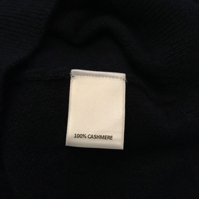 Daniel Cremieux Men's Luxury 100% Cashmere Sweater Navy Blue Medium