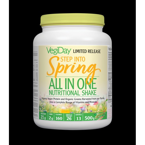 VegiDay All In One Nutritional Shake, Spring 500 g