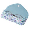 Pearl Anna Emilia Eyeglass Case, Semi-Hard, Floral Print, Scandinavian Design,