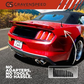CravenSpeed Stubby Antenna Compatible with Ford Escape 2013-2019 | 4 Inches | Short Antenna Replacement | Made in The USA