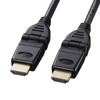 Sanwa Supply KM-HD20-3D20N High-Speed HDMI Cable (3D Connector) (Black, 6.6