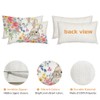 AACORS Easter Pillow Cover 12x20 Inch Set of 2,Bunny Flower