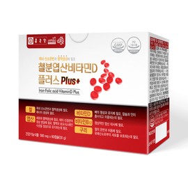 Chong Kun Dang Iron Folic Acid Vitamin D Plus 60 Capsules Pregnant Women / 종근당 철분 엽산 비타민D 플러스 60캡슐 임산부 산모