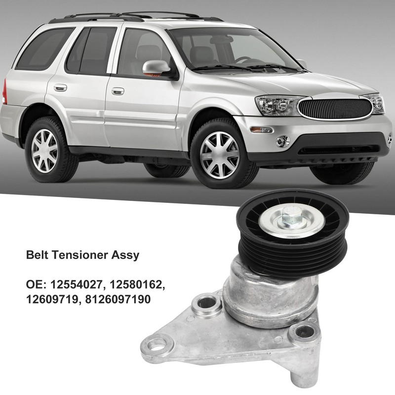 Belt Tensioner Assy with Pulley 12554027 Replacement for Chevy Avalanche