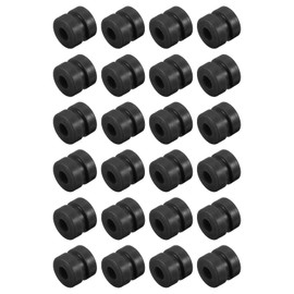 MECCANIXITY RC Anti Vibration Rubber Balls for RC F4 F7 Flight Controller RC Drone Accessories M2x4mm(Black), Pack of 24