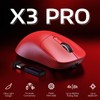 ATTACK SHARK X3PRO 4K/8K Lightweight Wireless Gaming Mouse with Tri-Mode(Wired/2.4GHz/BT),PAW3395