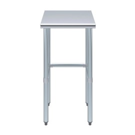 The Standard Stainless Steel Work Table 20”x20” Commercial Kitchen Equipment Food Prep Table