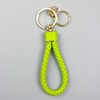 Creative microfiber high-grade braided rope keychain couple key chain female
