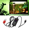 Mini Fish Tank Heater Adjustable 15W Betta Heater Small Aquarium
