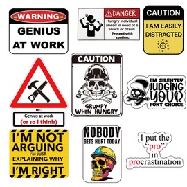 320pcs Funny Hardhat Sticker Bulk- Hard Hat Decals for Tools,Helmet, Water Bottle | Blue Collar Stickers for Adults, Ironworkers, Linemen, Oilfield Workers, and Electricians
