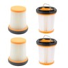 EZ SPARES 4pcs Replacement for Shark Filter,ION W1 Handheld Vacuum