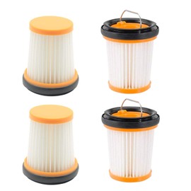 EZ SPARES 4pcs Replacement for Shark Filter,ION W1 Handheld Vacuum WV200, WV201, WV205, WV220. Compare to Part XHFWV200