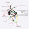 Brushless Controller, Plastic + LCD + Metal Rainproof Durable Silent