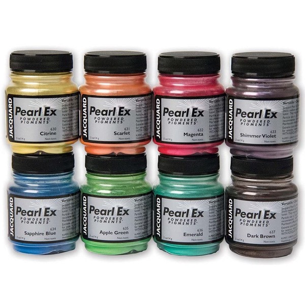 Jacquard Pearl Ex Pigment Chromatic 8 Color Set