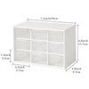 Dafape Mini Storage Drawers, Small 9 Drawers Organizer Bins Stackable