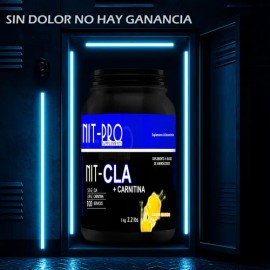 Cla + Carnitina En Polvo Suplemento Nit-pro 1kg 100servicios