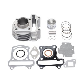 GOOFIT Cylinder Kit for 4 Stroke GY6 49cc 50cc ATV Scooter 39mm Bore