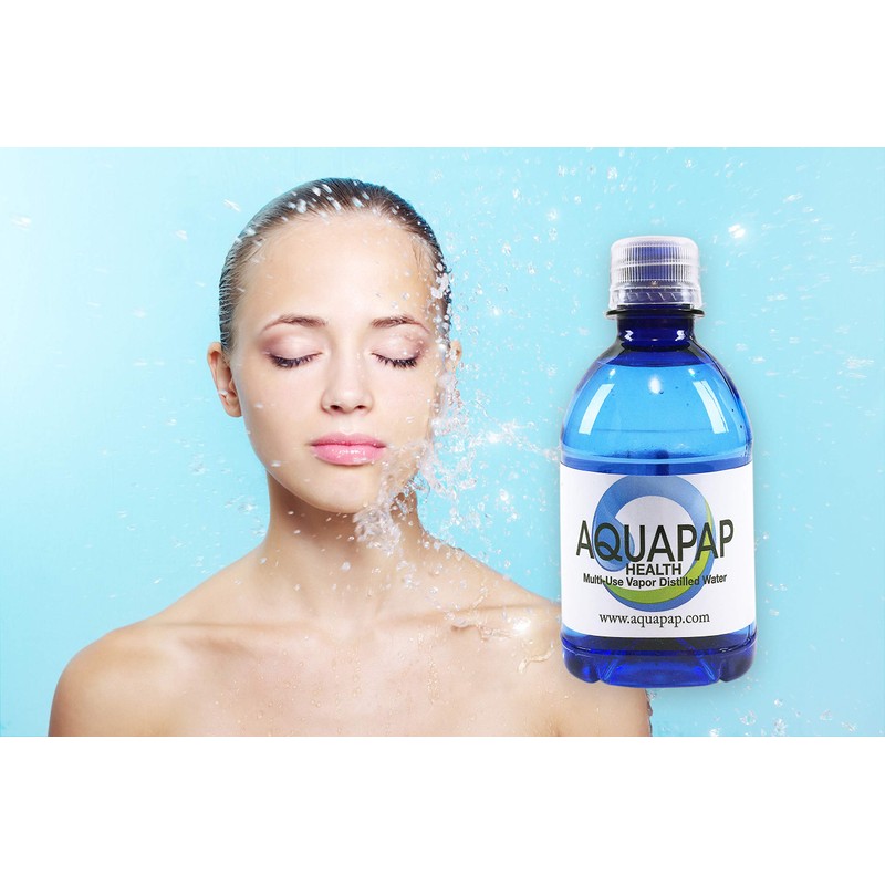 Aquapap Microblading Tattoo Aftercare Distilled Water Clean Rinse and Blot