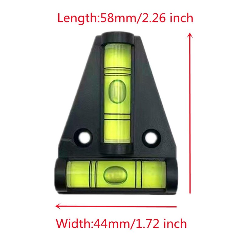 WOYISEPG 2Pcs Magnetic RV Levelers, with Screws Mounting and Magnetism