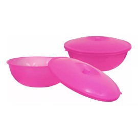 Ventasclub by boris 12 Contenedores Con Tapa 3.5 Litros Bowl Plástico Topper