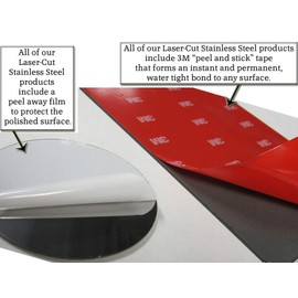 QAA is Compatible with 2009-2014 Ford F-150 10 Piece Stainless Body Molding Insert Trim Kit, 1.5" Width MI49311