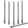 Mesee 6 Pieces 150mm Extra Long Magnetic Nut Driver Set,