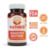 Natures Wellness Enzimas Digestivas Completas 60 Cápsulas