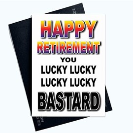 Funny Retirement Cards Work Colleague Coworker Leaving Office Banter Jokes PC944